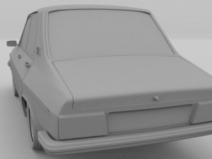 renault 12dacia 1300 sedanestate pack 3D Модель