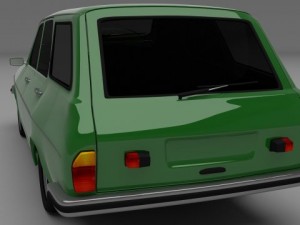 renault 12dacia 1300 sedanestate pack 3D Модель