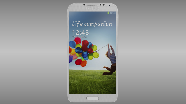 samsung galaxy s4 Model 3D .c4d .max .obj .3ds .fbx .stl .blend 