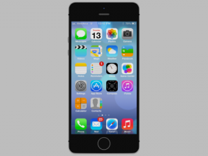 iphone 5s gray 3D Model