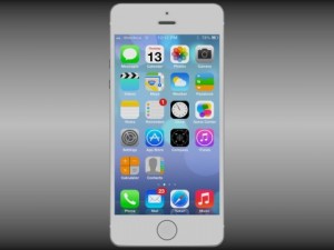 iphone 5s silver 3D Model