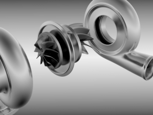 turbocharger 3D मॉडल