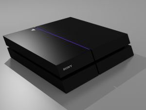 playstation 4 Model 3D