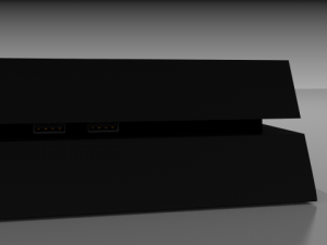 playstation 4 Modelo 3D