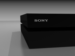playstation 4 Modelo 3D