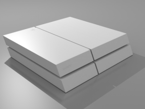 playstation 4 Modelo 3D