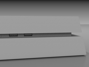 playstation 4 Modelo 3D