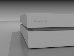 playstation 4 Modelo 3D