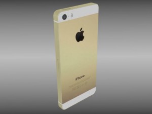 iphone 5s gold 3D Model