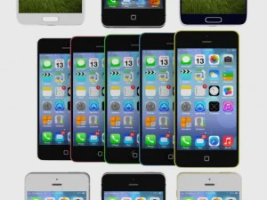 現代の電話コレクション 3Dモデル