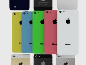 modern phone collection 3D Model