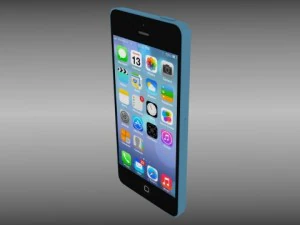 modern phone collection 3D Model