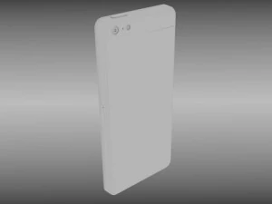 modern phone collection 3D Model