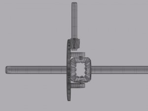 animated differential 3D Model