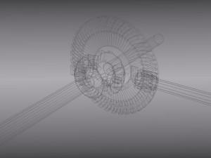 animated differential 3D Model