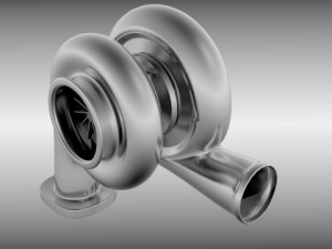 animated turbo 3D Model