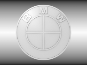 bmw logo 3Dモデル