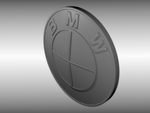 bmw logo 3Dモデル