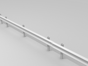 traffic railing 3D Model