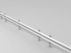 traffic railing 3D Model