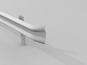 traffic railing 3D Model