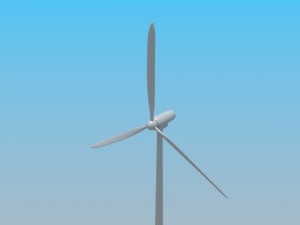 wind turbine 3D 모델