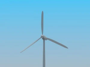 wind turbine 3D Model
