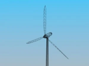 wind turbine 3D Model