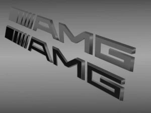 amg 标志集 3D 模型