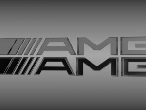 amg logo set 3D Модель