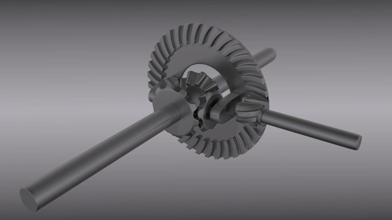 differential 3D Model .c4d .max .obj .3ds .fbx .stl .blend