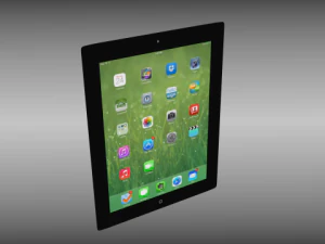ipad quattro quarta generazione Modello 3D