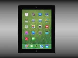 ipad quattro quarta generazione Modello 3D