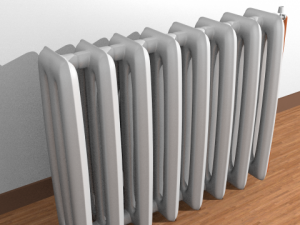 radiator 3D मॉडल