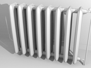 radiator 3D मॉडल