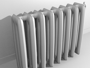 radiator 3D मॉडल