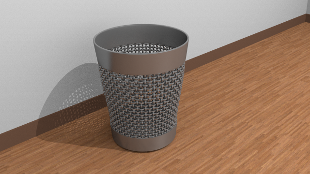 office bin 3D मॉडल .c4d .max .obj .3ds .fbx .stl .blend 