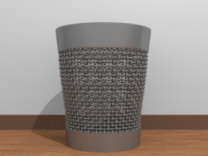 office bin 3D मॉडल