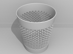 office bin 3D मॉडल