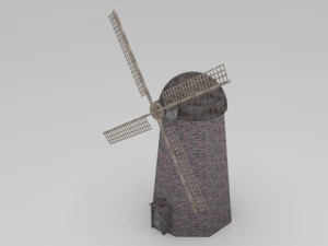 windmill 3D Model