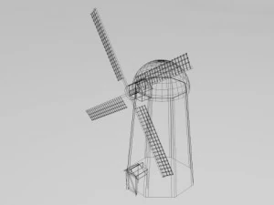 windmill 3D Model
