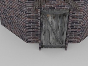 animated windmill Modèle 3D