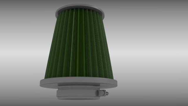 air filter 3Dモデル .c4d .max .obj .3ds .fbx .stl .blend 