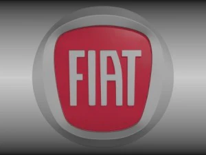 logo fiat Modello 3D