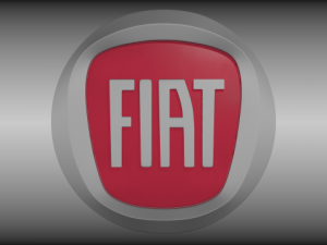 fiat logo 3Dモデル