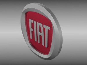 fiat logo 3Dモデル