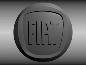 fiat logo 3D Model
