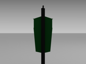city trash can 3D Model