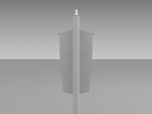 city trash can 3D Model