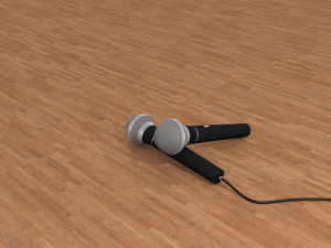 microphone 3Dモデル